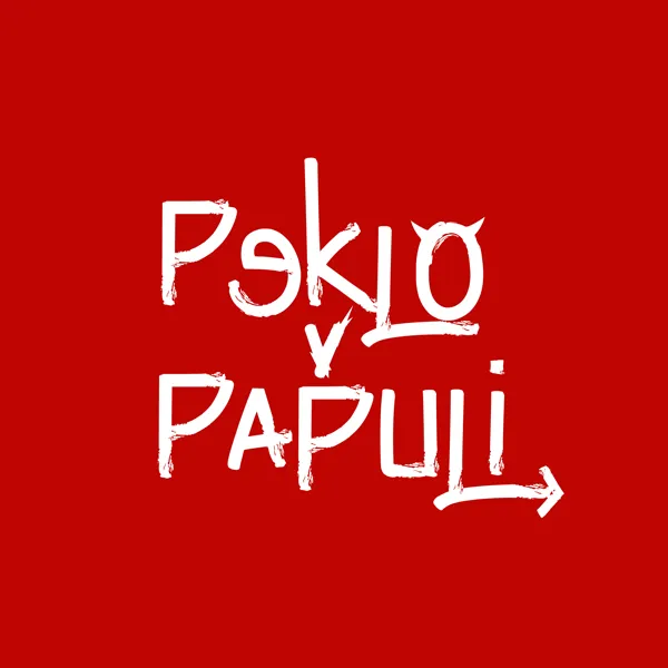 Logo podcastu Peklo v papuli